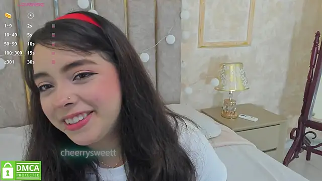 Snapshot of Cheerrysweett chatting on December 30, 1:03 pm Cheerrysweett online show from December 30, 1:03 pm