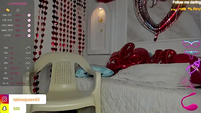 Tahira 21  online show from February 7, 1:25 am