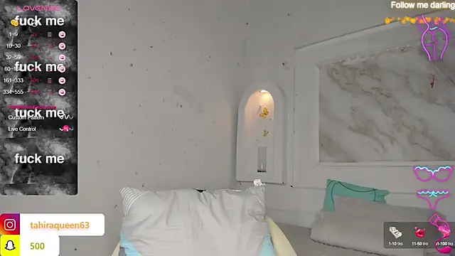 Tahira 21  online show from March 4, 1:45 am