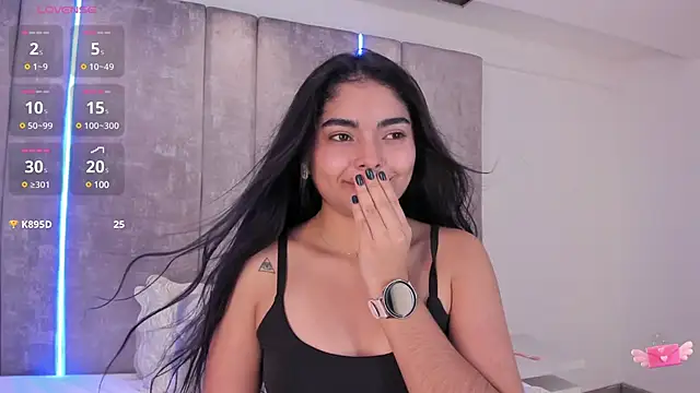 GiselOrtiz online show from February 24, 6:15 pm