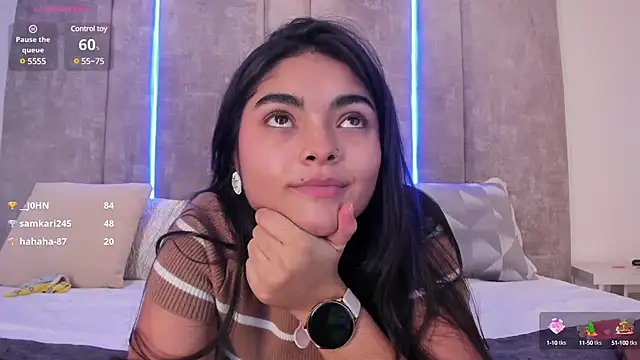 GiselOrtiz online show from March 3, 2:15 pm