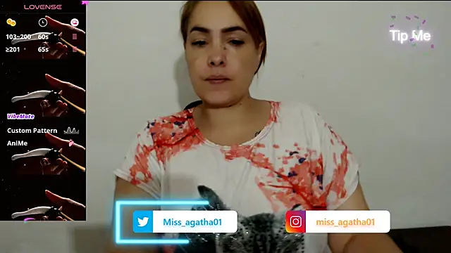 Miss Agatha online show from February 5, 2:37 pm