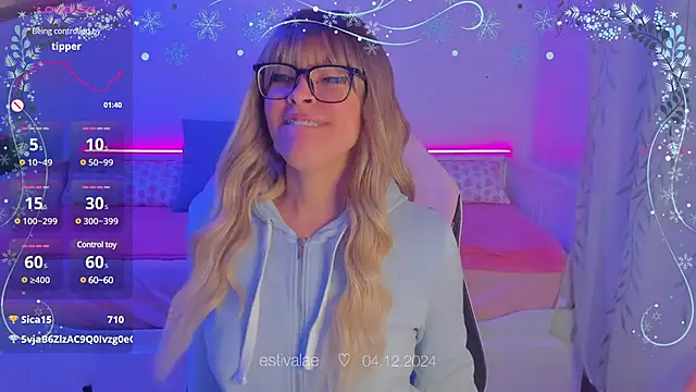 Snapshot of estivalae chatting on December 4, 7:23 pm estivalae online show from December 4, 7:23 pm