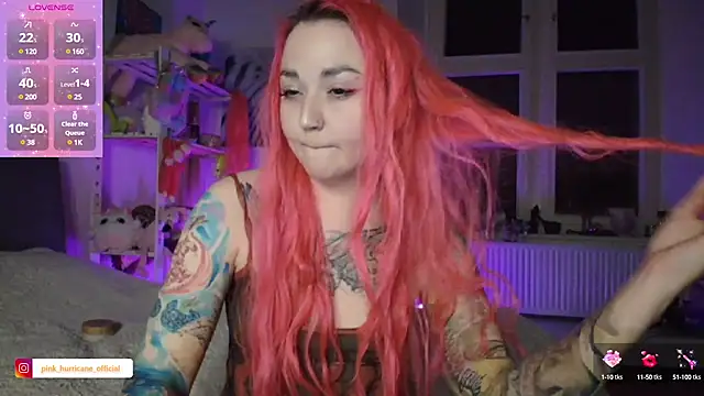 PinkHurricaneOfficial online show from January 21, 7:39 pm