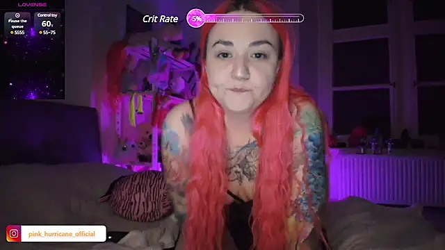 PinkHurricaneOfficial online show from February 6, 10:32 pm