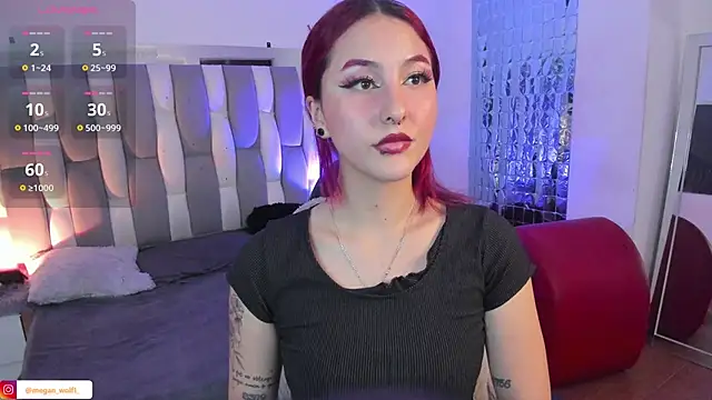 Megan wolf1  online show from December 21, 8:07 am