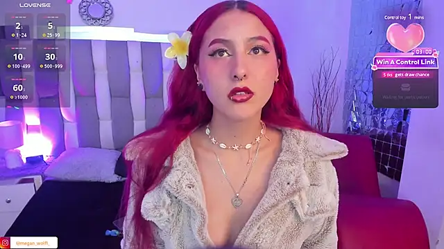 Megan wolf1  online show from March 21, 9:01 am