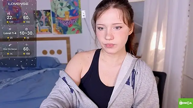 HanahCute online show from November 21, 1:26 am