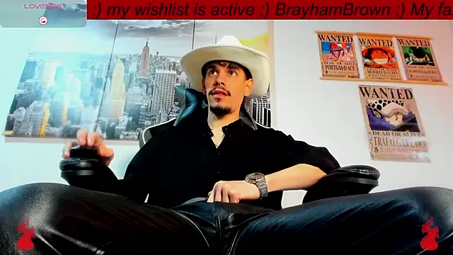BRAYHAMBROWN online show from March 27, 10:20 pm