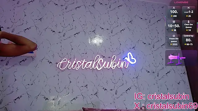 cristal subin69 online show from March 6, 11:14 am