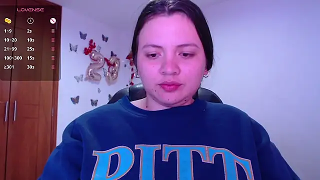 Snapshot of Sarahros1 chatting on February 25, 3:31 am Sarahros1 online show from February 25, 3:31 am