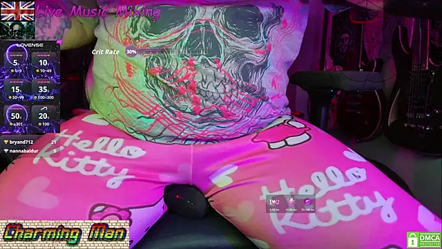 Snapshot of TheGothKing chatting on December 13, 7:53 pm TheGothKing online show from December 13, 7:53 pm