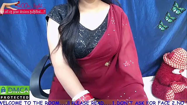 Snapshot of _mOOn_light_ chatting on February 24, 4:49 am mOOn light online show from February 24, 4:49 am