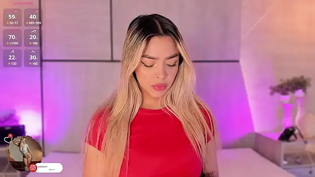 Snapshot of Addison_baker chatting on January 17, 8:00 pm Addison baker online show from January 17, 8:00 pm