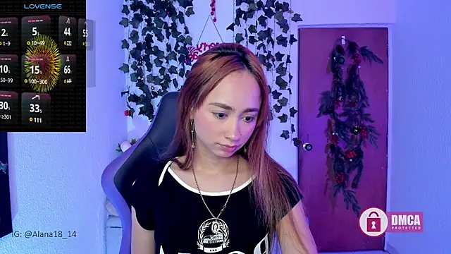 Snapshot of Alana_Pherson chatting on December 13, 4:43 am Alana Pherson online show from December 13, 4:43 am