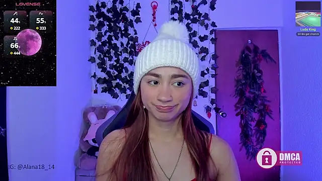 Snapshot of Alana_Pherson chatting on December 30, 6:09 am Alana Pherson online show from December 30, 6:09 am