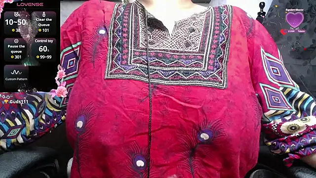 Snapshot of kalpanaaishaa chatting on January 27, 10:06 am kalpanaaishaa online show from January 27, 10:06 am