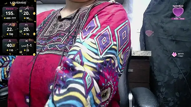 Snapshot of kalpanaaishaa chatting on March 3, 10:17 am kalpanaaishaa online show from March 3, 10:17 am