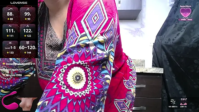 Snapshot of kalpanaaishaa chatting on March 17, 1:18 pm kalpanaaishaa online show from March 17, 1:18 pm