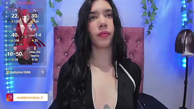 MaddyMendozaxx online show from September 9, 9:53 am