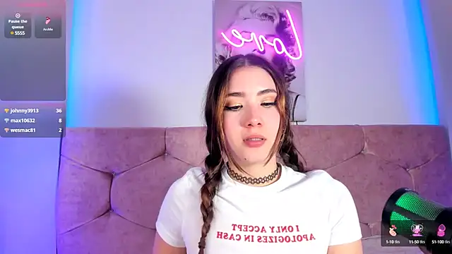 lunar leen online show from February 21, 1:22 am