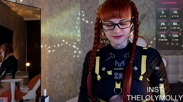 Snapshot of LolyMolli chatting on January 12, 9:47 am LolyMolli online show from January 12, 9:47 am