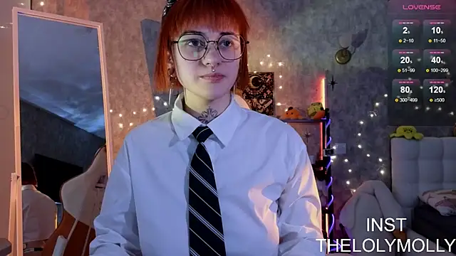 Snapshot of LolyMolli chatting on February 3, 10:09 am LolyMolli online show from February 3, 10:09 am