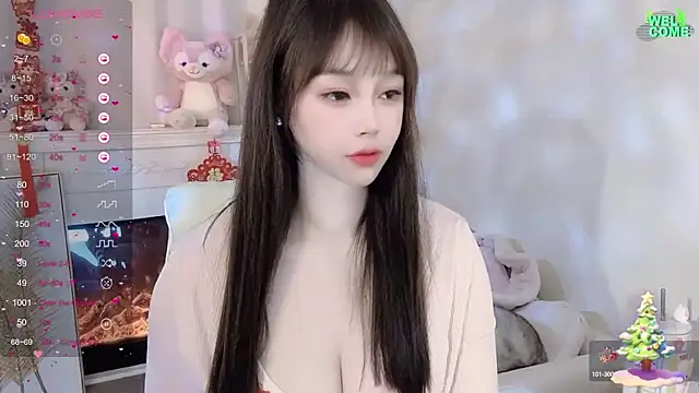 Snapshot of Kiss-18 chatting on February 16, 1:14 am Kiss-18 online show from February 16, 1:14 am