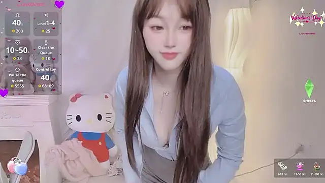 Snapshot of Kiss-18 chatting on December 19, 2:24 pm Kiss-18 online show from December 19, 2:24 pm