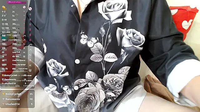 RoseStarr online show from March 8, 10:34 pm