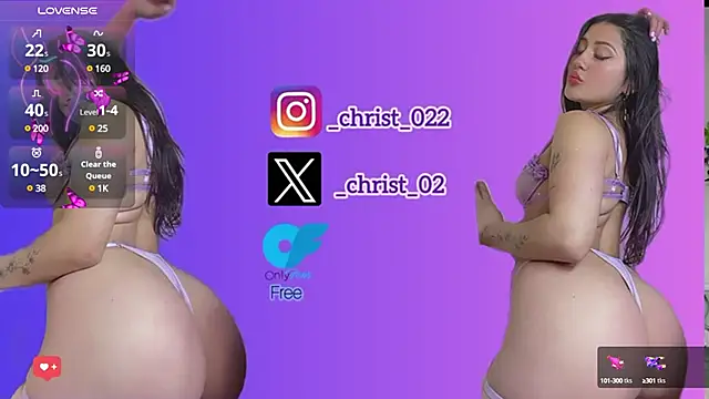 christal cutee online show from January 25, 3:19 am