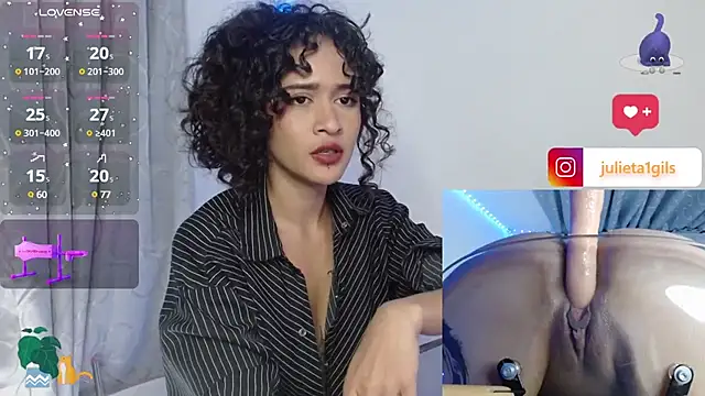 Snapshot of Juliet_dolce chatting on January 14, 1:36 am Juliet dolce online show from January 14, 1:36 am