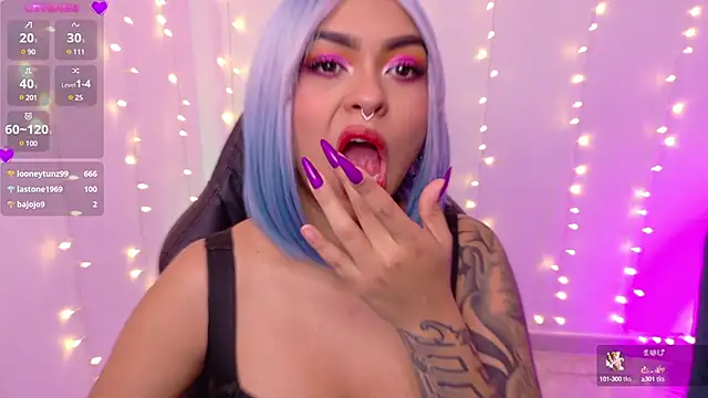 Snapshot of pandorabeker chatting on February 7, 9:37 pm pandorabeker online show from February 7, 9:37 pm