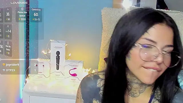 Snapshot of NinaInk chatting on February 6, 2:48 pm NinaInk online show from February 6, 2:48 pm