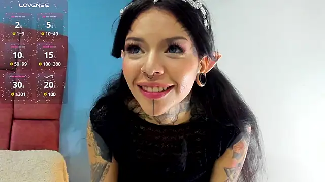 Snapshot of NinaInk chatting on February 11, 2:46 pm NinaInk online show from February 11, 2:46 pm