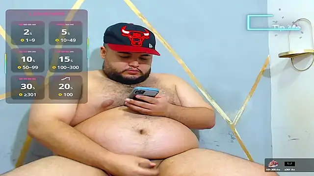 damian chubby online show from October 12, 10:09 pm