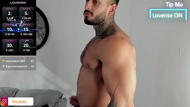 mike belle online show from November 16, 8:14 pm