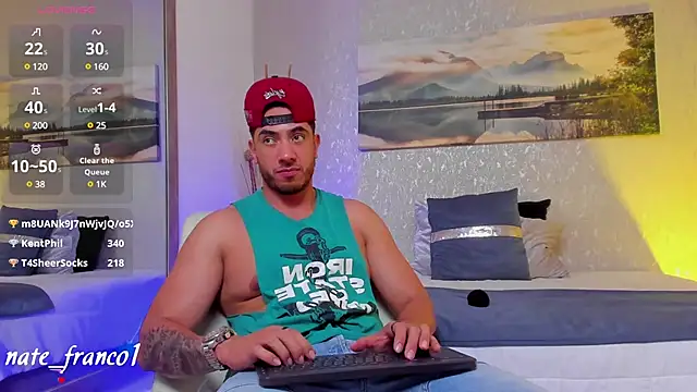 Nate franco online show from March 15, 7:38 pm