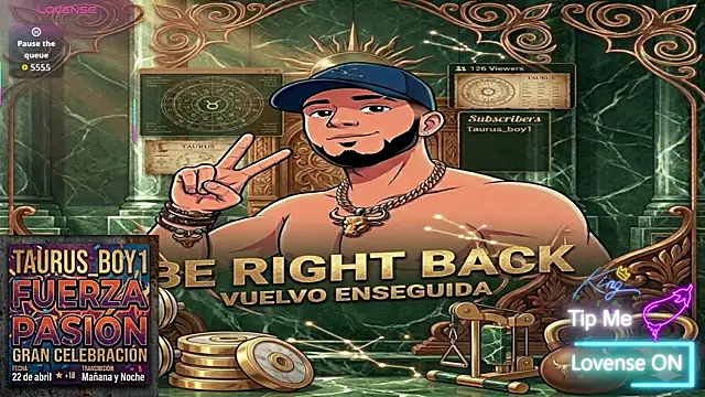 taurus boy1 online show from April 18, 12:14 am