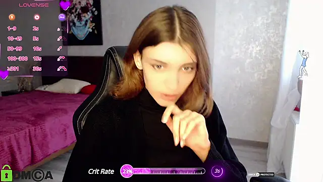 Snapshot of CherryBloom777 chatting on December 15, 7:46 am CherryBloom777 online show from December 15, 7:46 am