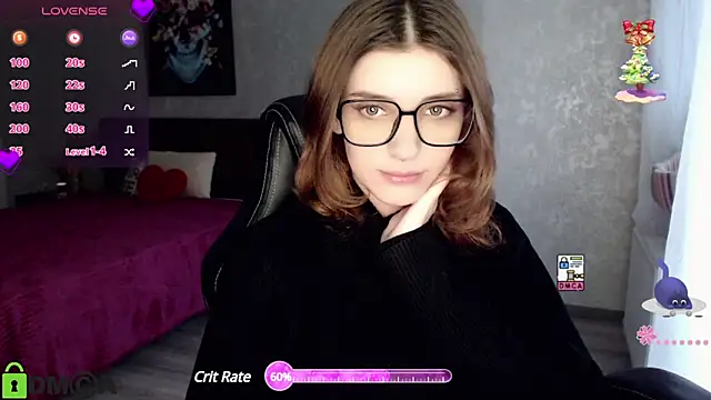 Snapshot of CherryBloom777 chatting on December 25, 7:35 am CherryBloom777 online show from December 25, 7:35 am