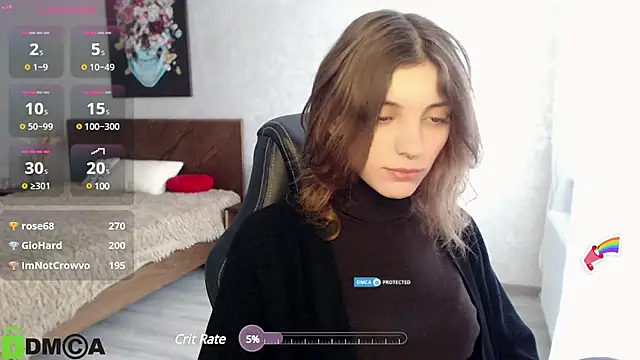 Snapshot of CherryBloom777 chatting on January 20, 11:24 am CherryBloom777 online show from January 20, 11:24 am