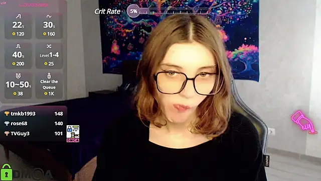 Snapshot of CherryBloom777 chatting on February 3, 11:09 am CherryBloom777 online show from February 3, 11:09 am