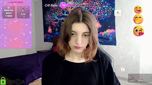 Snapshot of CherryBloom777 chatting on February 19, 7:17 am CherryBloom777 online show from February 19, 7:17 am