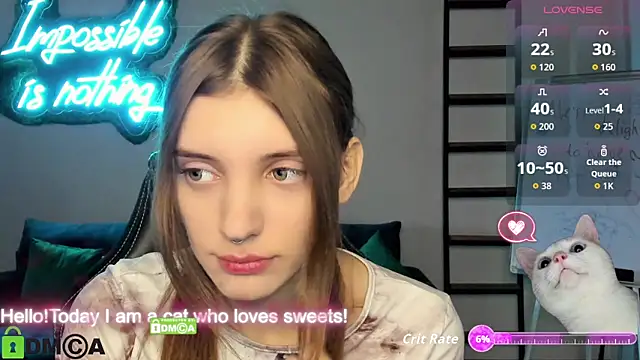 Snapshot of CherryBloom777 chatting on November 18, 8:08 am CherryBloom777 online show from November 18, 8:08 am