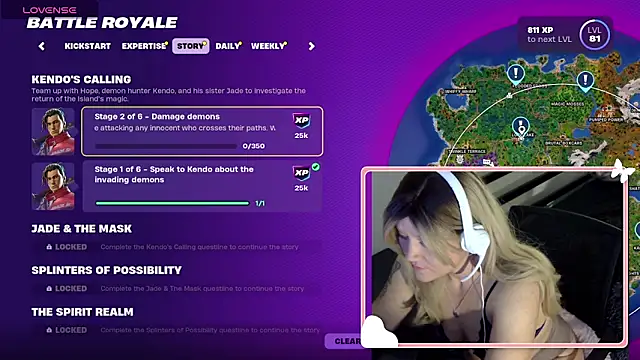 Snapshot of ziggyspice chatting on February 7, 6:45 am ziggyspice online show from February 7, 6:45 am