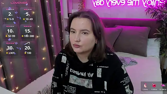 Snapshot of FeralPeach chatting on November 7, 4:34 am FeralPeach online show from November 7, 4:34 am