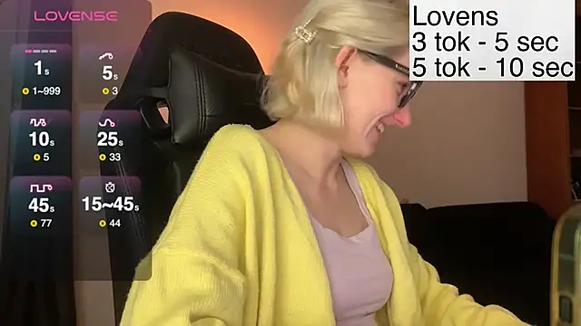 Sexy Sweets online show from November 18, 6:45 pm