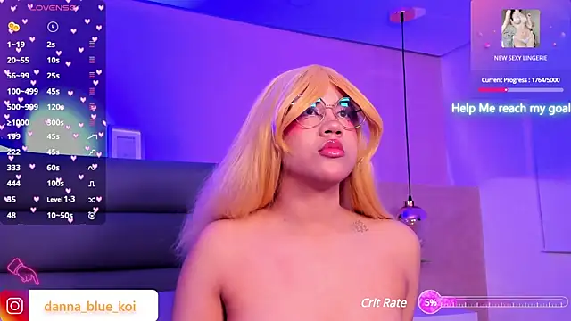 blue koi online show from January 20, 9:53 pm