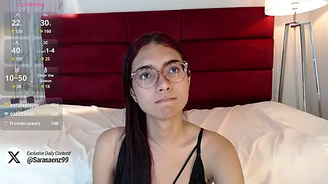 sara saenz99 online show from January 22, 1:31 am